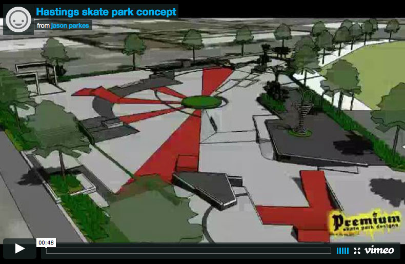 Hastings Skate Park Concept