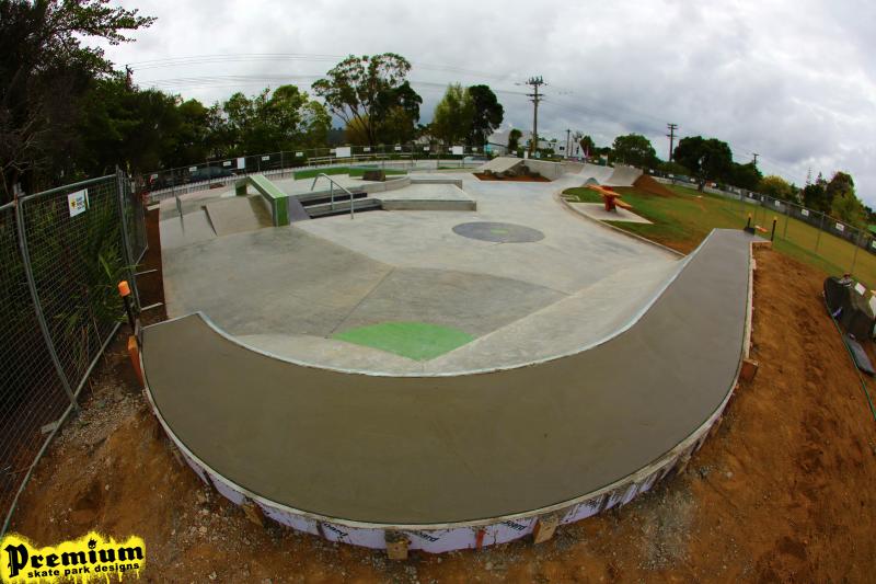 Collins Reserve Skate Park Completed